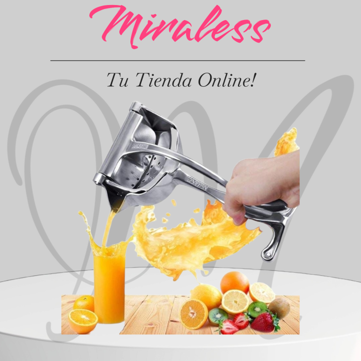 Exprimidor Manual de Naranja y Frutas