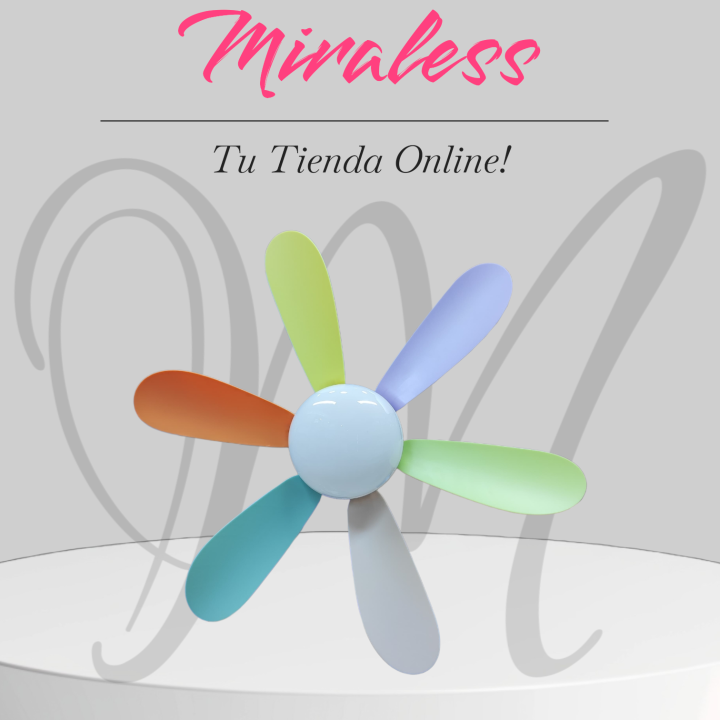 Foco Ventilador de 6 Aspas