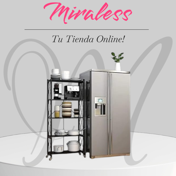 Estante con Ruedas y Plegables