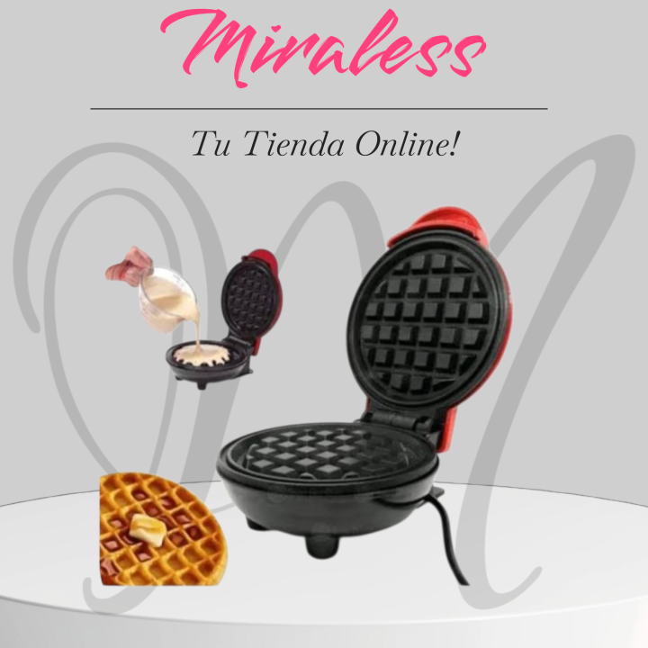 Mini Waflera Eléctrica