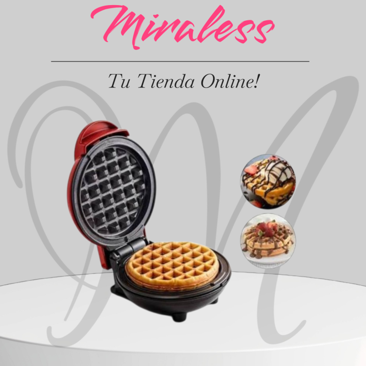 Mini Waflera Eléctrica