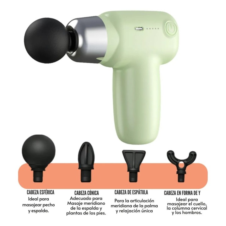 Mini Pistola Masajeadora Corporal & Pistola Masajeadora Corporal