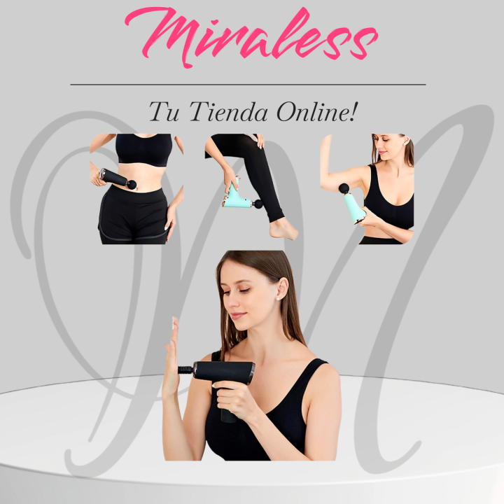 Mini Pistola Masajeadora Corporal & Pistola Masajeadora Corporal