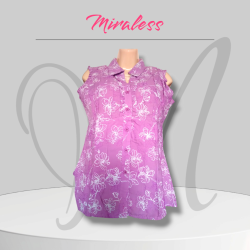 Blusa Purple Bloom