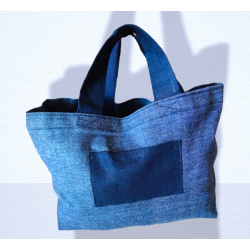 Cartera Jeans Azul