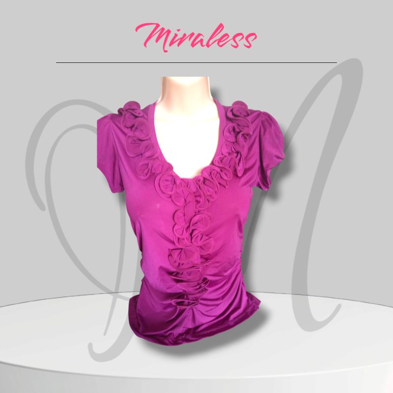 Blusa en Licra Color Morado