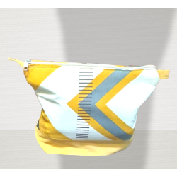 Bolso de mano Amarillo y Blanco